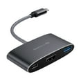 thumbnail image 1 of Team USB Type-C USB Hub with USB Type-C, HDMI, USB3.0 Ports - Gray, 1 of 3