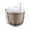 Light Grey, variant on Space Saving Manual Clothes Cleaner with Spin Dry Function Easy Assembly Washer