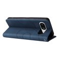 thumbnail image 5 of SaniMore for Google Pixel 8 Case with Folding Kickstand, Shock Resistant Magnetic Wallet PU Leather Cover with RFID Blocking Card Holder + Hand Strap Shockproof Protective Shell, Blue, 5 of 8
