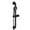 Matte Black, variant on Handheld Shower Head With Chrome Plated Stainless Steel Grab Bar Set