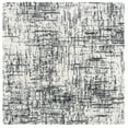 thumbnail image 6 of SAFAVIEH Hudson Jackson Trellis Shag Area Rug, Ivory/Dark Grey, 7' x 7' Round, 6 of 9