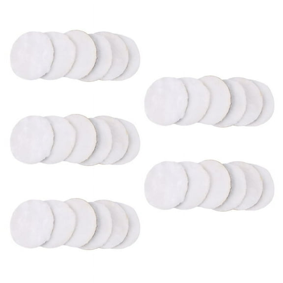 60Pcs 125mm Car Polishing Pad 5 Inch Polish Waxing Pads Fiber Polisher Bonnet Car Paint Care