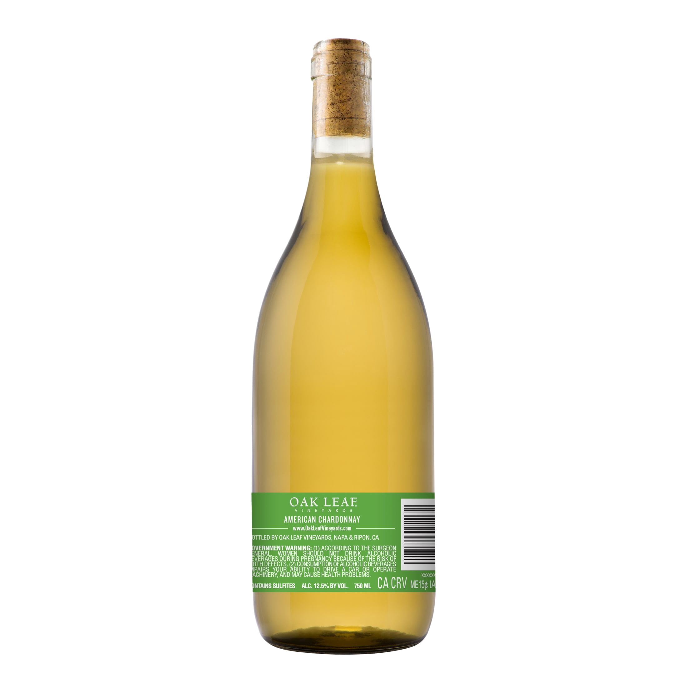 Oak Leaf Vineyards Chardonnay, White Wine, 750ml