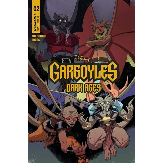 Dynamite Entertainment Gargoyles: Dark Ages #2 (1:10 Moss Original)