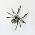 thumbnail image 6 of Spider Brooch Pins for Women Halloween Big Pearl Crystal Silver Black Spider Pin Goth Animal Insect Brooches for Halloween Party Decoration Accessories Gift, 6 of 12