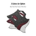 thumbnail image 3 of Labymos PVC HH Guitar Pickguard Scratch Plate for SG Electric Guitars Red Tortoise Shell, 3 of 8