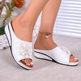 thumbnail image 6 of Pointed Toe Women's Business Office Comfortable Dress Shoes Plus Size Office Work Daily Wear Spring Summer White 6.5, 6 of 9
