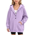 thumbnail image 2 of Bixock Toddler Girls Hoodies,Girls Long Sleeve Tops,Kids Crewneck Pullover Hooded Solid Color Thin Sweatshirt Windproof Soft Warm Everyday Wear Girls Clothings, 2 of 7