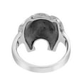 thumbnail image 3 of Majestic Elephant Head Sterling Silver Ring for Female Anniversary Size-7, 3 of 5