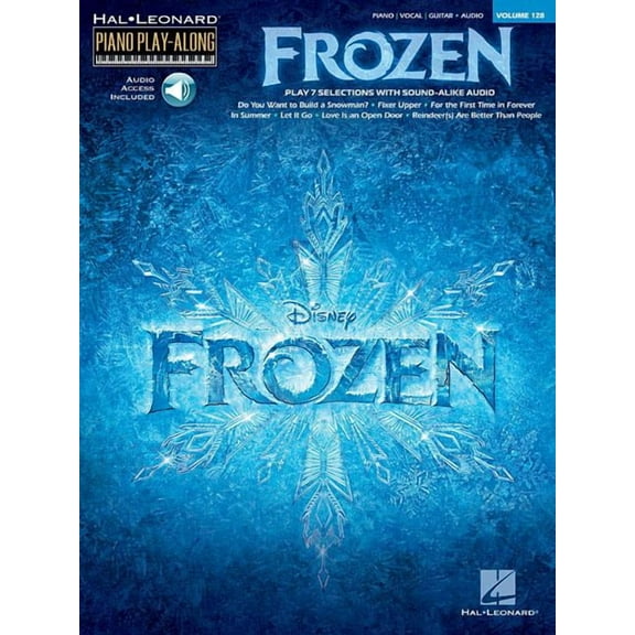 Hal Leonard Frozen - Piano Play-Along Volume 128 Book/Online Audio