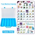 thumbnail image 2 of Case for Mini Brands Toys Series 1 2 3 Mystery Capsule Real Miniature Collectible Kit, Storage Organizer Holder for Mini Mart Collection (Box Only) Blue, 2 of 7