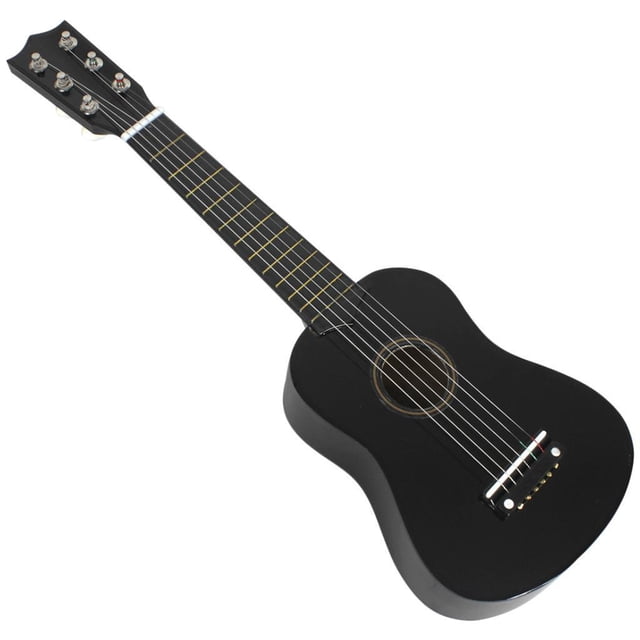 Guitarra Acústica Toystoory Mini 21 Pulgadas 6 Cuerdas Negro