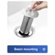 thumbnail image 5 of Filtro de desagüe para piso, tapa de rejilla, dispositivo repelente de acero inoxidable para lavabo de baño, desagüe de lavabo con marco metálico, impermeable y resistente al moho, para, 5 of 6