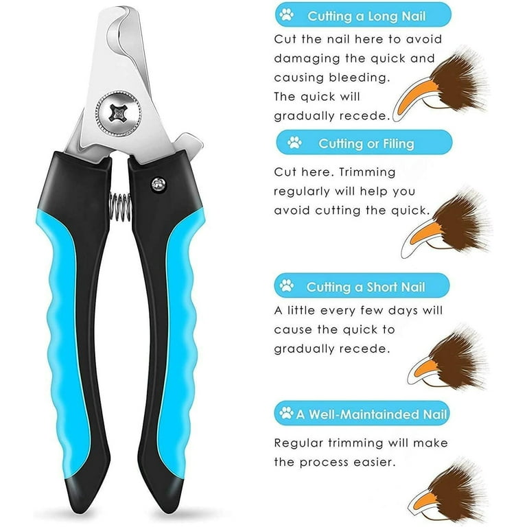 RUseeN Dog Nail Clippers Professional Pet Nail Clipper Suitable
