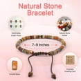 thumbnail image 4 of Inspirational Gifts Bracelets for Women Healing Natural Stone Bracelets - Get Well Soon Gifts for Women Best Friends Sister Girls - Life is Tough But So are You Bracelet, 4 of 6