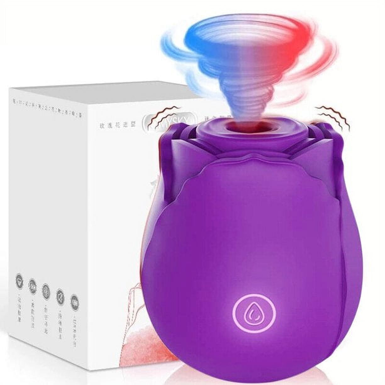 Rose Toy for Woman, Vibrator and Adult Sex Toys with 10 Vibrating Clit  Stimulator for Women Couples - Walmart.com