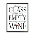 thumbnail image 2 of Stupell Industries Half Empty or Full Room for Wine Phrase, 16 x 20, Design by Stephanie Workman Marrott, 2 of 5