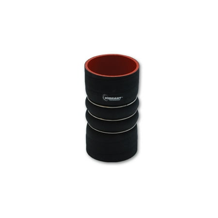 Performance Patios Vibrant Performance 11821 VIB11821 4PLY ARAMID REINFORCED HUMP HOSE CONNECTOR WITH 3 REINFORCEMENT RINGS ()