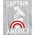 thumbnail image 3 of Captain America Chandail à Capuche Pochoir Heather pour Garçons/filles, 3 of 5