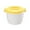 Yellow, variant on Microwave Rice Cooker, Microwavable Food Container, Convenient Cooker for Microwave, Plastic Micro Steamer Multifunctional Cookware for Rice, Pasta, Vegetables, Soups and More, 8.27x5.51"