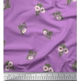 thumbnail image 1 of Soimoi Polyester Crepe Fabric Leaves & Floral Artistic Decor Fabric Printed Yard 42 Inch Wide, 1 of 5