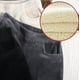 thumbnail image 3 of Gibobby pantalones negros mujer Pantalones sueltos de pana de lana a rayas de Color sólido de de talla grande para mujer a la (Negro, L), 3 of 5