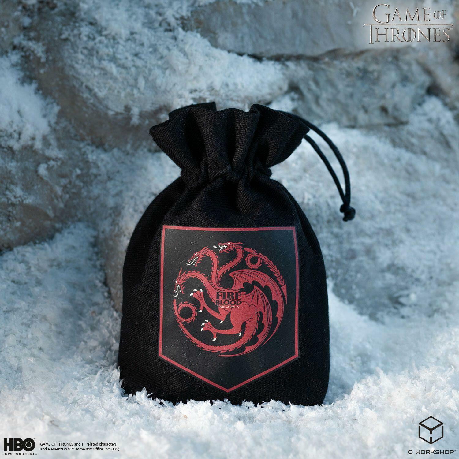 Game of Thrones Dice Pouch: Targaryen