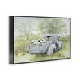 thumbnail image 2 of Stupell Industries Rustic Lodge Vintage Blue Truck Flower Sale Black Framed Giclee Art, 18 x 12, by Lanie Loreth, 2 of 8