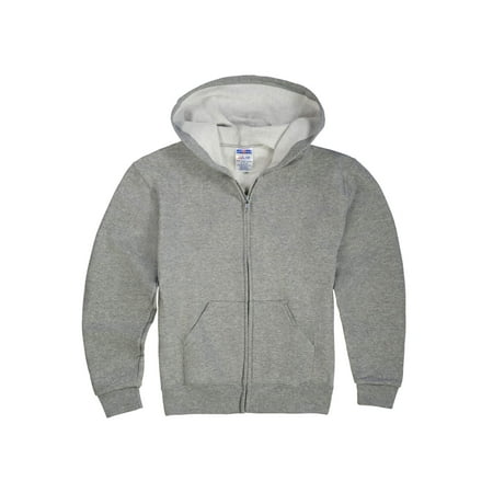 - Mid-Weight Fleece Full-Zip Hooded Sweatshirt (Little Boys & Big Boys)