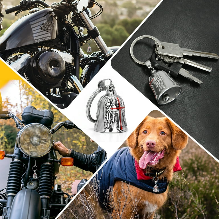 Motorcycle Bell Guardian Angel Cycling Bell Accessories Or Key - Main Image