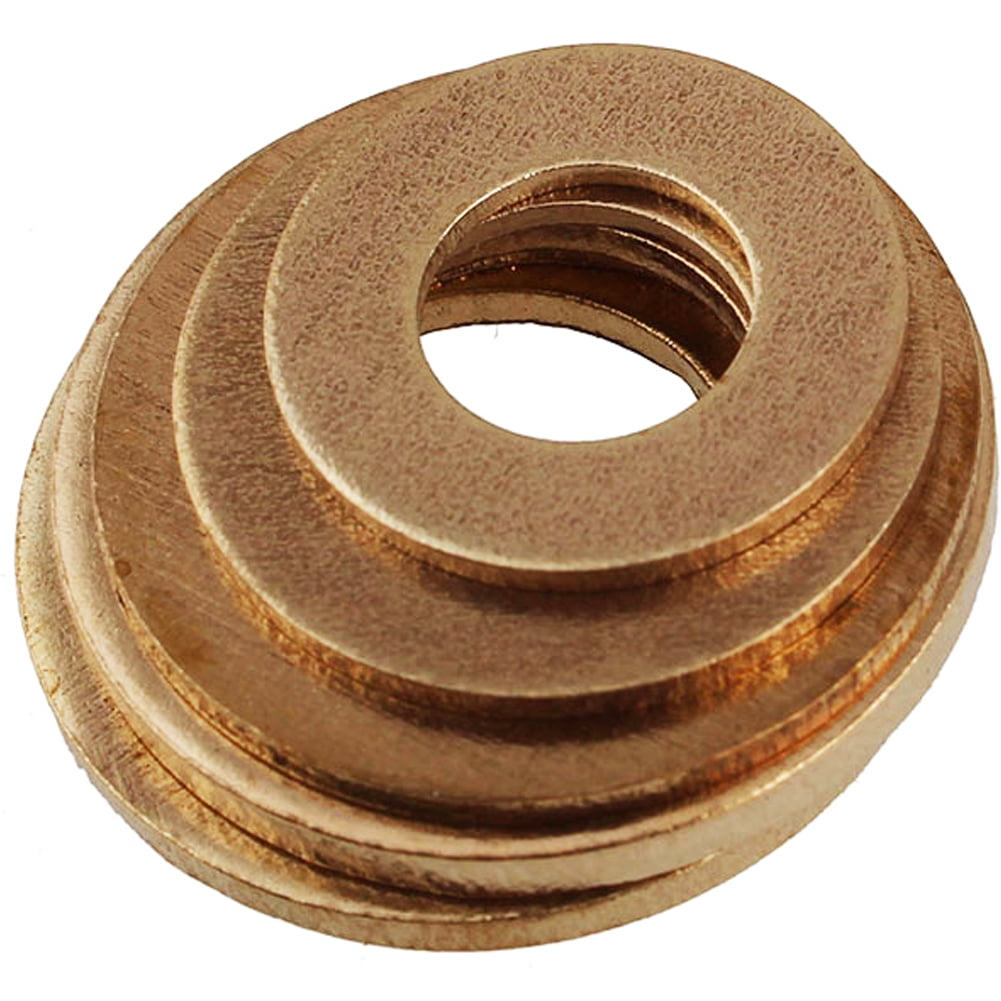 (30 Pieces) Brass Flat Washers, M5x14x1mm