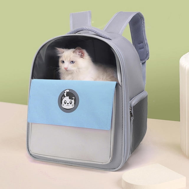 transportadora para perros con ventilación, jaula con bolsillos de almacenamiento, bolsa con cremallera, jaula para , Colco Portador de gatos