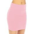 thumbnail image 2 of Vivian's Fashions Skirt - Cotton Mini Skirt (Junior and Junior Plus Sizes), 2 of 3