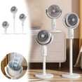 thumbnail image 1 of USB Powered Oscillating Air Circulator Fan Portable Floor Fan For Study Dorm Remote Control Outdoor Rechargeable New Air Fan, 1 of 6