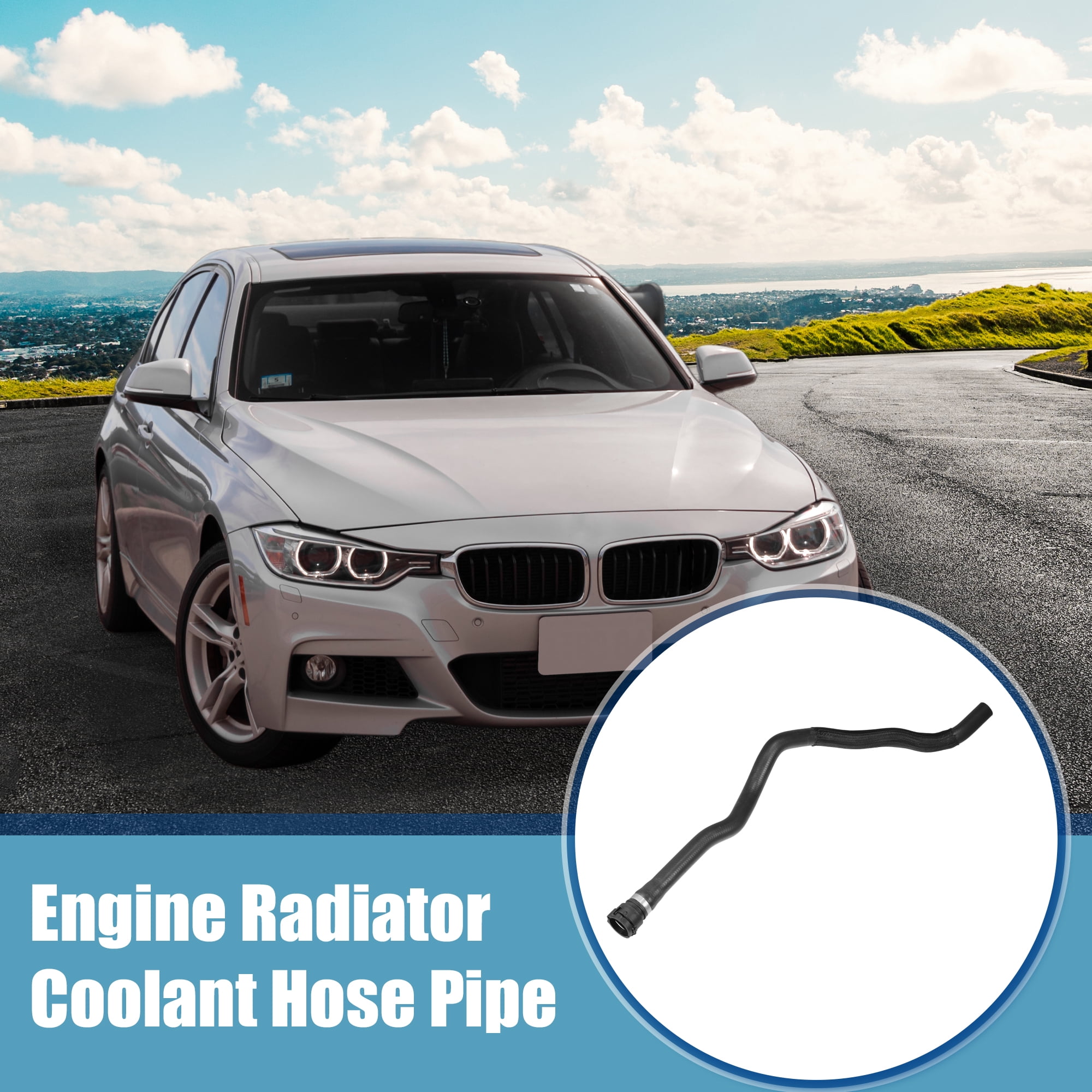 Unique Bargains Engine Radiator Coolant Heater Hose for BMW 128i 3.0L L6 - Gas 2008-2013