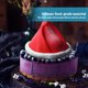 thumbnail image 5 of Billuyoard Molde de silicona para pastel, sombrero de Navidad, bandeja para hornear, forma de tapa de Navidad, bandeja para tortitas de Chocolate, Kits de decoración para fiestas No.02 Billuyoard HA008510-02, 5 of 6