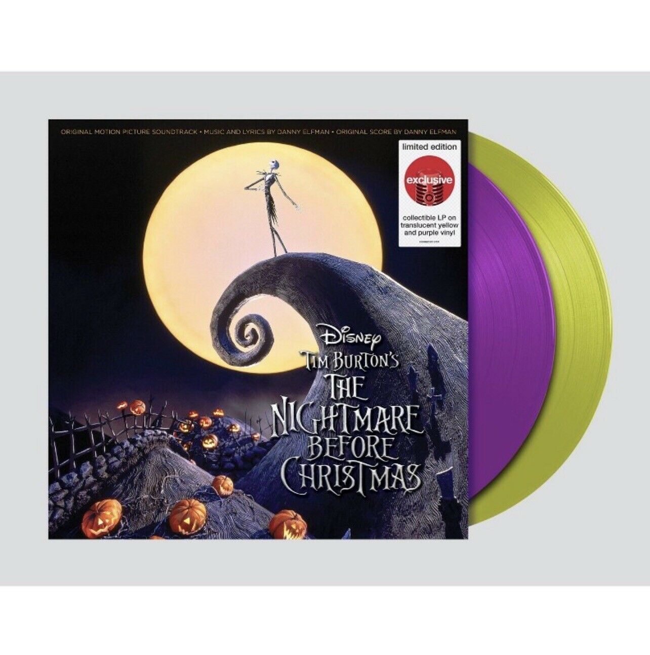 Disney Tim Burton’s The Nightmare Before Christmas Yellow And Purple ...