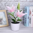 thumbnail image 1 of Artificial Flower Lamp, LED Flower Lamp, Waterproof Cloth Bright LED Community Tourist Area for Bedroom, 1 of 8