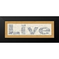thumbnail image 2 of Stimson, Diane 24x11 Black Modern Framed Museum Art Print Titled - Brown Live, 2 of 5
