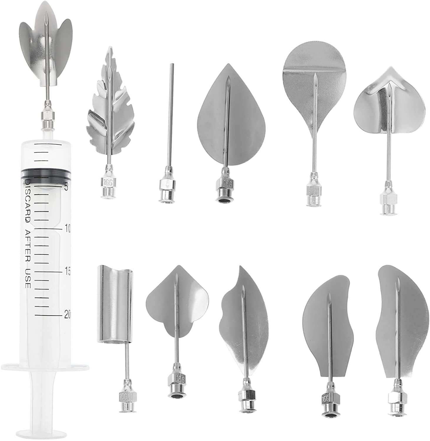 10pcs Jelly Art Tools Set 3D Gelatin Art Starter Kit Flower Cake