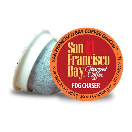 Coffee Keurig San Francisco Bay San Francisco Bay Fog Chaser OneCup Coffee Pods, 80 Count - Compatible with Keurig & K-Cup Coffee Makers ()