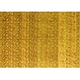 thumbnail image 1 of Ahgly Company Machine Washable Indoor Rectangle Abstract Yellow Modern Area Rugs, 3' x 5', 1 of 4