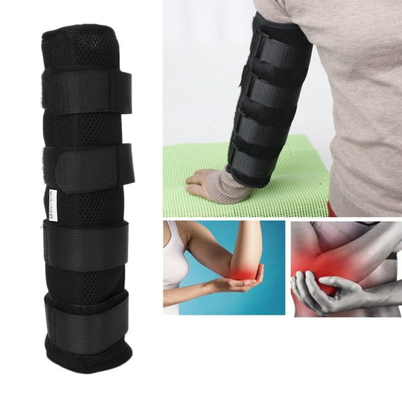 Arm Brace, Wrist Wraps Mesh Cloth Steel Plate Built in Three Steel Plates High Stability for Ligament Injuries for Fractures Of the Elbow Joint M