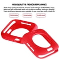 thumbnail image 2 of [2 Pack] BOTOMALL for Apple Watch Case 44mm Series 6/se/5/4 Anti-Scratch Flexible TPU Thin Lightweight Protective Bumper Cover Protector,Red, 2 of 5
