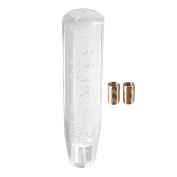 Engranaje Cambios Perilla Palanca 20cm Universal para Auto Duradero Acrílico Claro Unique Bargains