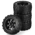 thumbnail image 2 of 4 Uds 118mm 1/10 Rc neumático rueda espuma insertos 12mm Hex para Arrma Redcat, negro, 2 of 5