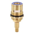 thumbnail image 4 of suyin Universal Replacement G3/4\" Tap Valves Brass Ceramic Disc Cartridge Inner Faucet Valve For Bathroom Kitchens Hot & Cold Faucets, 4 of 9
