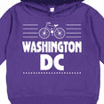 thumbnail image 3 of Inktastic Washington Dc Biking Toddler Hoodie, 3 of 4