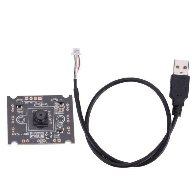 Módulo de cámara USB con chip OV3660 y lente ultrafina de 2048 x 1536, 15 fps, 79° y cable.