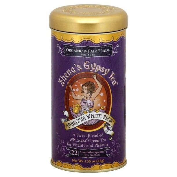 Zhena's Gypsy Tea, Ambrosia Plum, 22 Count Tea Sachet